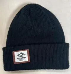 WILD LIFE ADVENTURES ブラックニット帽