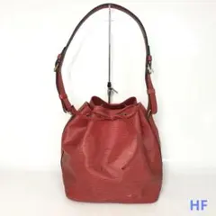 ルイヴィトン エピ プチノエ ショルダーバッグ バッグ 巾着 レッド 赤