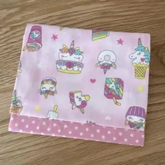 4742【2点100円、3点200円引き】ユニコーン柄移動ポケット