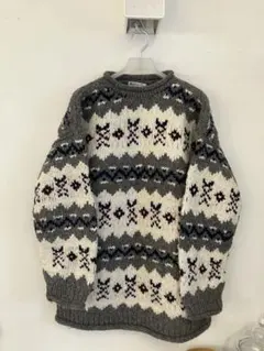 古着　ニット　北欧