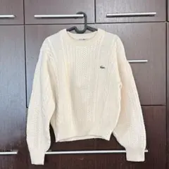 ラコステ セーター ニット オフホワイト