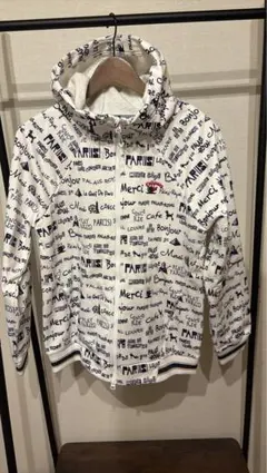 Callaway キャロウェイ フード付きジャケット ホワイト　Lサイズ