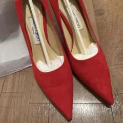 新品未使用★JIMMY CHOO スエード ハイヒール