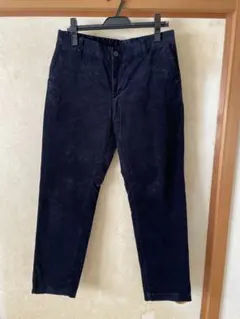 【値引きしました】無印良品 ネイビー コーデュロイパンツ XL