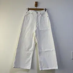 PAR ICI work clothing デニムパンツ ホワイト