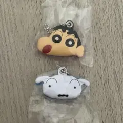 クレヨンしんちゃん　ミラーコレクション　しんちゃん　シロ　2点セット