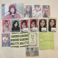 TWICE JEONGYEON くじ ステッカー トレカ ラントレ まとめ売り