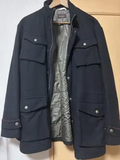 Paul Smith ブラック カジュアルジャケット　pコート