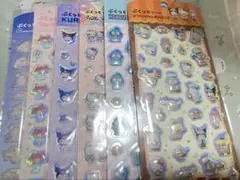 サンリオキャラクターズ　ぷくっとシールセット