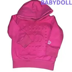 BABY DOLL ピンク トレーナー 80