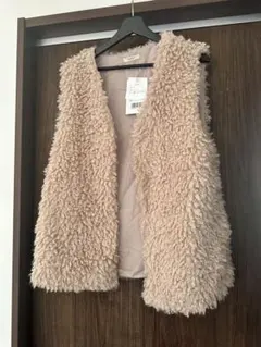 CLASSICAL ELF ベージュ ファーベスト Mサイズ