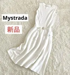 タグ付未使用 マイストラーダ✴︎アイレット ニットワンピース Aライン