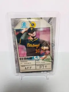 2026 Bowman Chrome ポール・スキーンズ Travel Tags