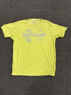 DESCENTE Move Sport Tシャツ イエロー Oサイズのサムネイル
