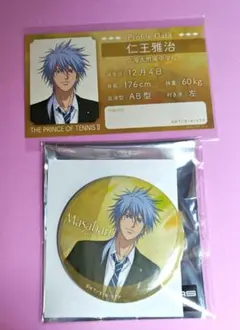 新テニスの王子様 身支度 仁王 缶バッジ - メルカリ