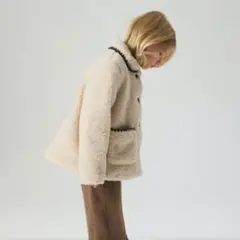 H&M Aラインテディジャケット