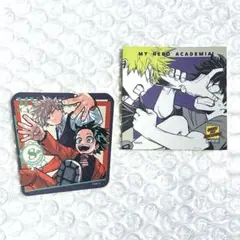 ヒロアカ　アートステッカーコレクションRIVALS 緑谷出久・爆豪勝己