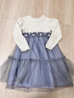 本日限りのお値下げ　アプレレクール　チュールワンピース 120cm