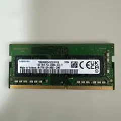 Samsung PC4-3200AA 8GB ノートPC用 動作確認済みです。のサムネイル