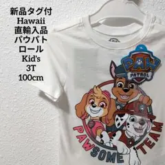 新品タグ付 PAW PATROL パウパトロールホワイト Tシャツ3T100cmのサムネイル