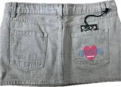 【新品未使用】EVISUシャイニーミニスカート Y2K