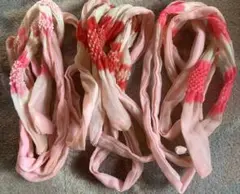 アンティーク！絞り　腰紐　3本　お子様用　七五三