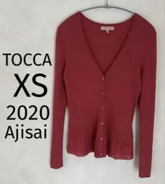 TOCCA2020【XSピンクレッド】AJISAI カーディガンのサムネイル