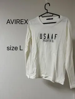 え*ぃ様 AVIREX レディース 長袖Tシャツ　L