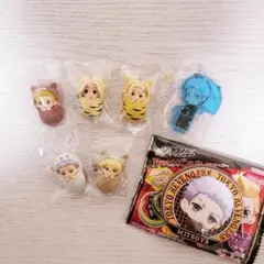 東京リベンジャーズ　ぷにとっぷ　おくるみますこっと　全５種　コンプリートセット