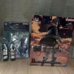 進撃の巨人 リヴァイ MASTERLISE フィギュア　アクリルスタンド