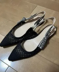ディオール　JADIOR スリングバック　フラットシューズ　35サイズ