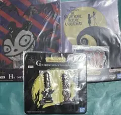 一番くじ　ナイトメア　ラバーコレクション、クリアファイル＆ステッカー