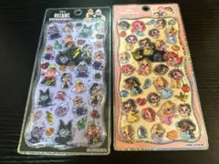 プチドロップステッカー ヴィランズ ディズニープリンセス　2枚セット