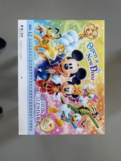 Disney 2026 壁掛けカレンダー