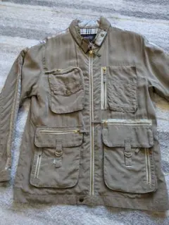 バーバリー ミリタリージャケット 6ポケット