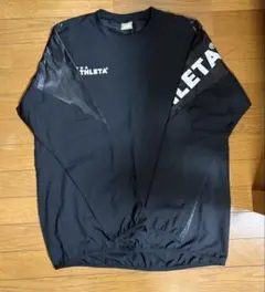 ATHLETA ブラック 長袖 ピステ