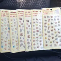 トムとジェリー プクプクシール 6枚セット