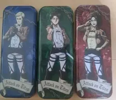 進撃の巨人 ハイチュウ コラボ 缶 エルヴィン リヴァイ ハンジ