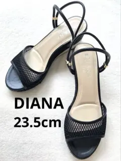 【新品】 DIANA ダイアナ オープントゥサンダル ウェッジソール サンダルのサムネイル