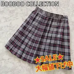 【JESTER FOOL様♡】ミニスカート プリーツ チェック柄 ネイビー 紺Mのサムネイル