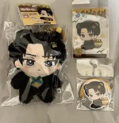 ポスト投函 進撃の巨人 はらぺこくま リヴァイ ぬいぴーす他