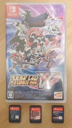 Nintendo Switch スーパーロボット大戦V X T 3本セット - メルカリ