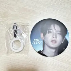 ジュンギュ LOVEPULSE カプセルトイ 缶バッジ アクリルリング