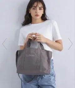 L.L.Bean グローサリー トートバッグ ライトグレー 別注