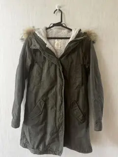 shuca モッズコート M オリーブ色