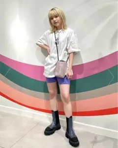 期間限定SALE！新品GANNIピンクグリッターバッグのサムネイル