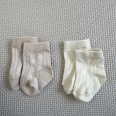 ベビー靴下 2足セット 7-9cm