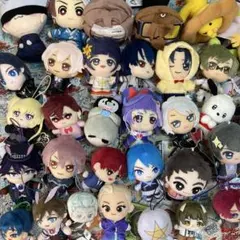 まとめ売り　約90点　ぬいぐるみ　マスコット　ノンジャンル　アニメ　キャラmix ノンジャンル アニメ キャラクター ぬいぐるみ 52点 - メルカリ