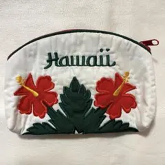 ハワイアンキルト　ポーチ