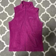 Columbia フリースベスト ピンク